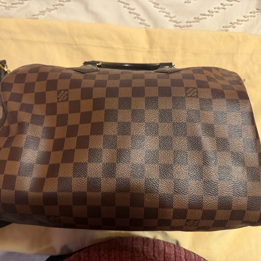 Louis Vuitton Damier Ebene Speedy 35 Bandouliere - Picture 6 of 12